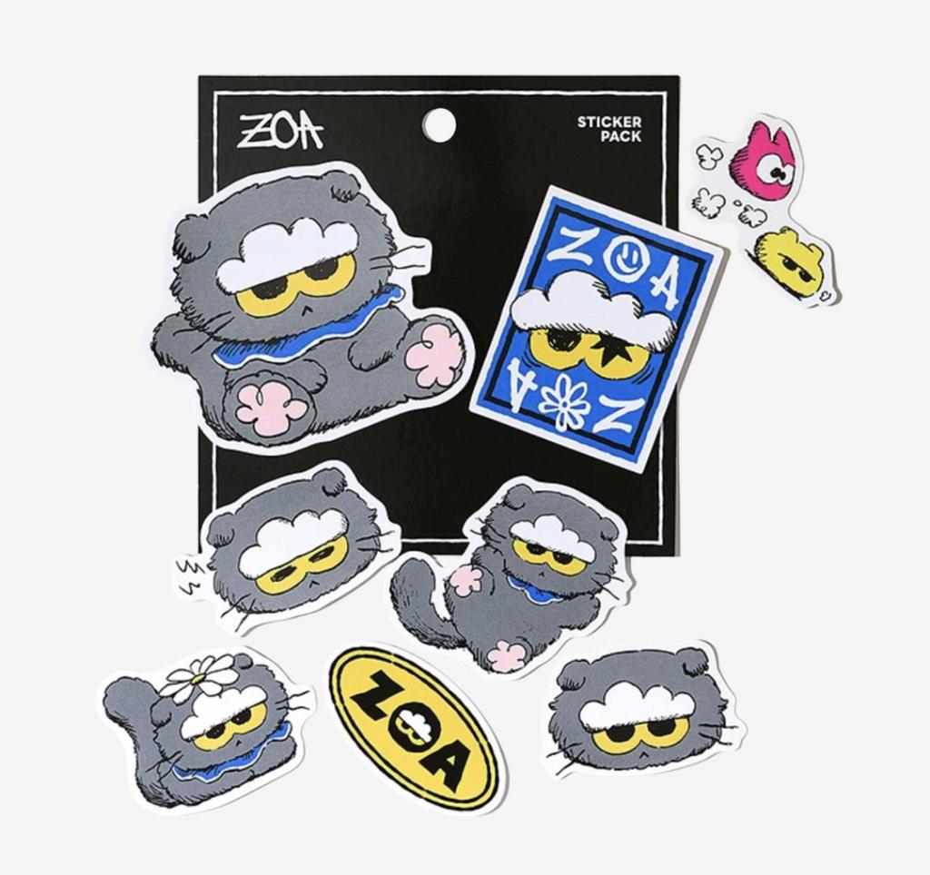 Zo&Friends] G-DRAGON A&ne & Zoa Официальный набор стикеров