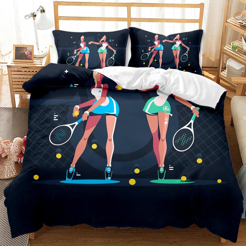 Sports Duvet Cover Set Taekwondo Defense Techniques Sport Practice Bedding Aikido Karate Judo Queen King Polyester Quilt Cover