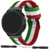 Нейлоновый ремешок для Garmin Forerunner 235 735 230 220 630 620 Цветная полоса с прошивкой Ремешок для часов Approach S20 S6 Браслет с запястьем Металлические разъемы