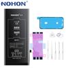Battery NOHON Replacement Lithuim Polymer Original Capacity For Apple iPhone 5 5S SE 6 6S 7 8 X XR XS 11