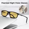 High Quality Polarized Night Vision Sunglasses Men Spring Temple Uv400 Driving Sun Glasses Frame Eyewear