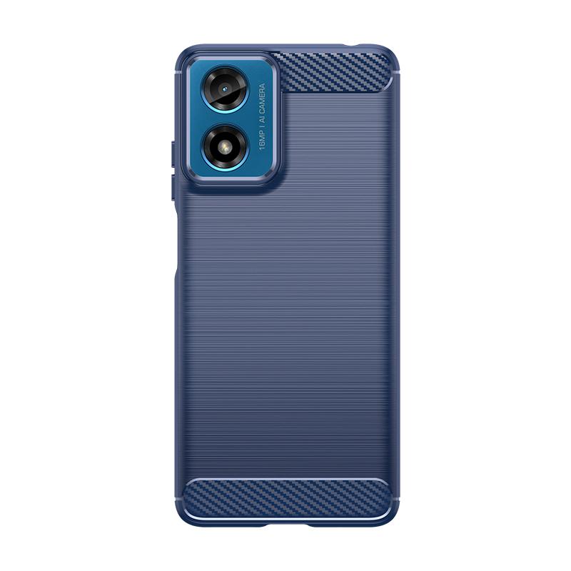 Для Чехол Motorola Moto G24 Чехол Moto G24 Coque Carbon Fibre Bumper Back Противоударный Мягкий Чехол TPU Moto G 24 G04 G34 G24 Fundas