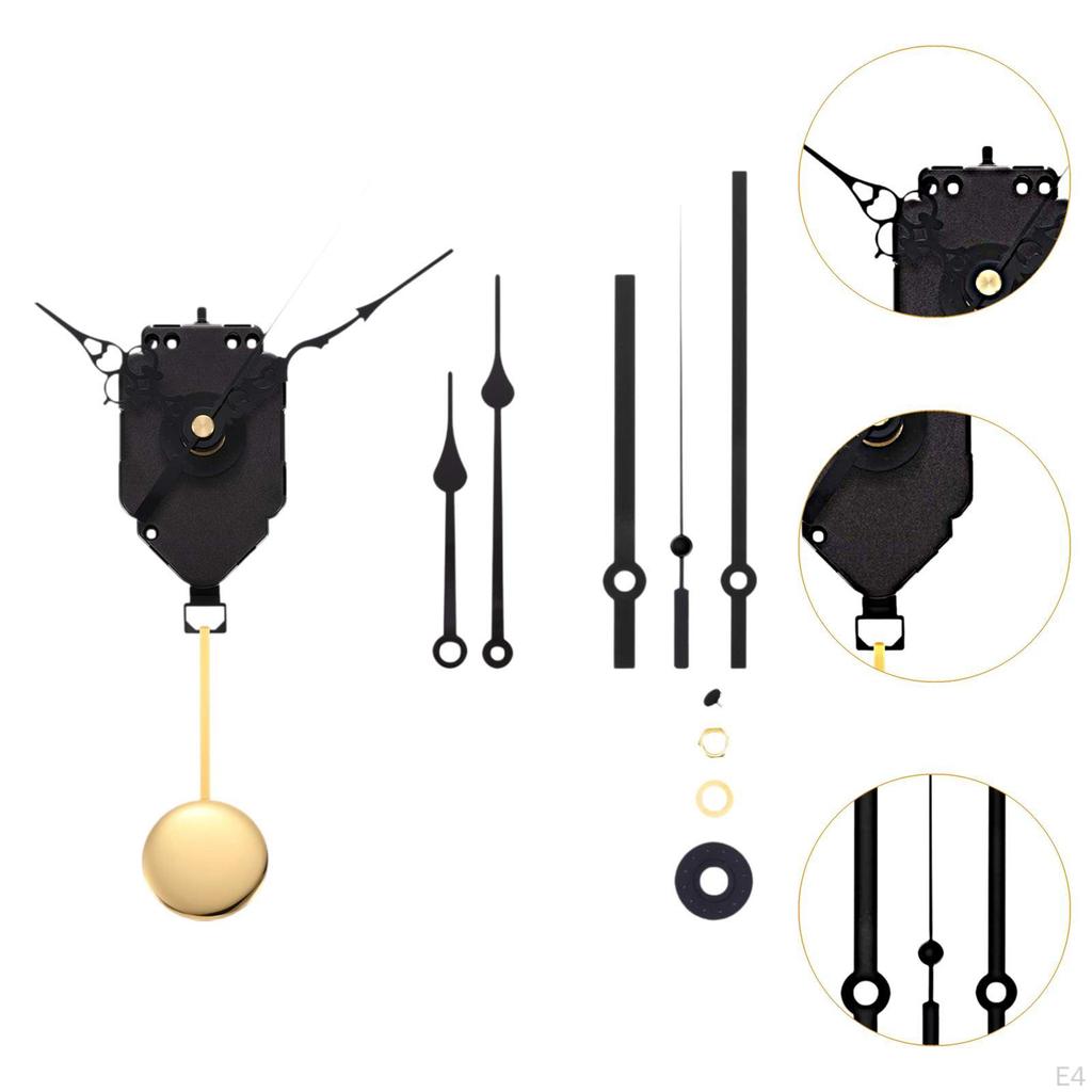 Современный набор для ремонта кварцевых маятниковых часов для домашнего декора