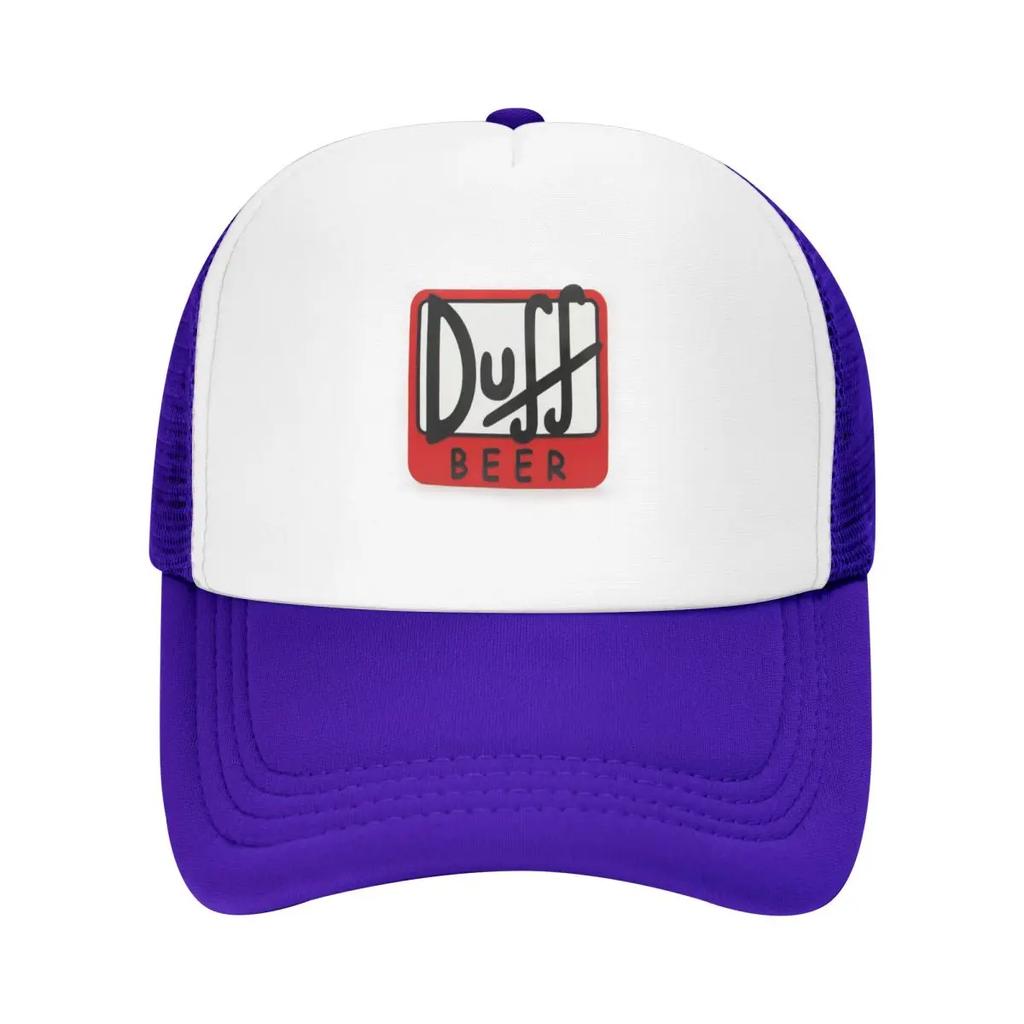 Кепка Duff Beer, модная повседневная сетчатая бейсболка, регулируемая шляпа, летняя бейсболка унисекс в стиле хип-хоп, полихромная