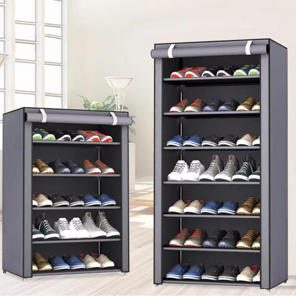 Dustproof Shoe Shelf Bedroom Multilayer Nonwoven Shoes Storage Cabinet Home Hallway Space-saving Cabinets Shoe Storage Rack