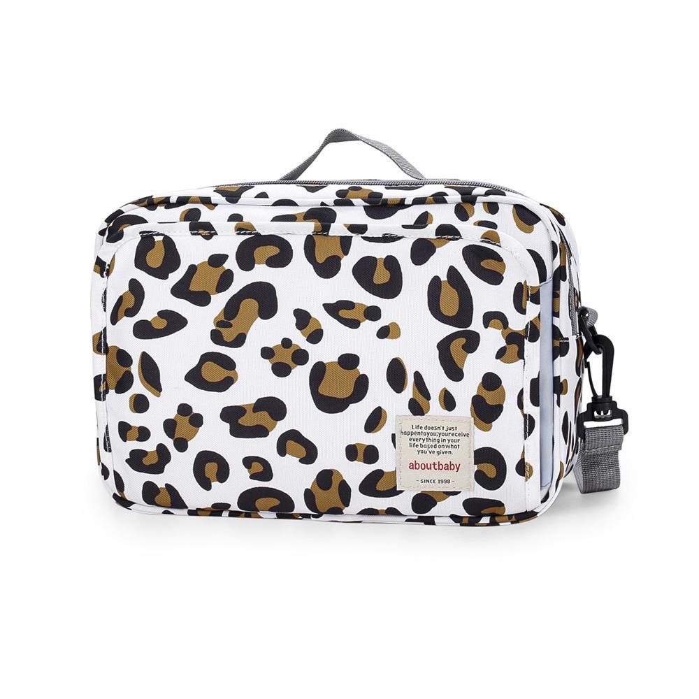 Multiple Pockets Baby Stroller Bag Polyester Pram Storage Hanging Bag Outdoors