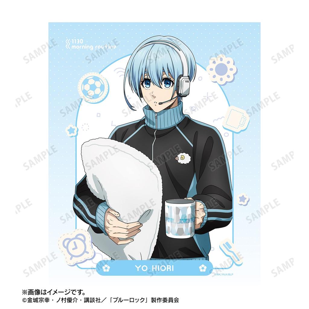 ТВ-аниме Недавно нарисованная Хиори Хицудзи Утренний распорядок Холст "Синяя тюрьма" вер.