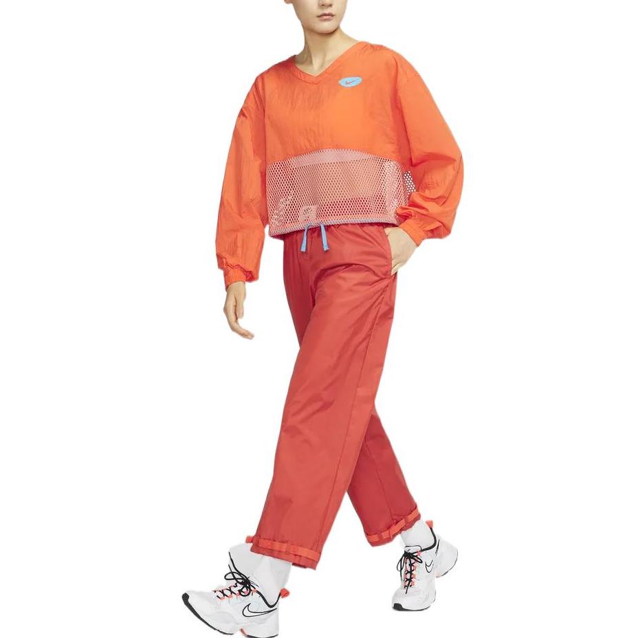 Nike Повседневные брюки женские оранжевые DM6782-861