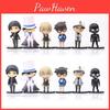 Detective Conan And Kid The Phantom Thief Pvc Models Figure With Assembly For Car Decor And Gift Ideas