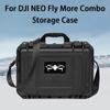 Portable Hard Carrying Case for DJI Neo Drone 2024 Fly More Combo PU Travel Storage Bag Waterproof Protector Accessories