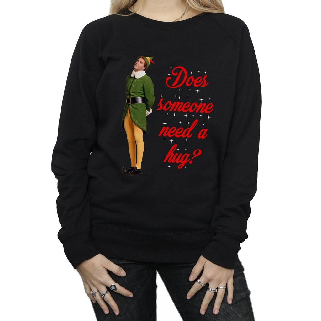 Elf Womens/Ladies Hug Buddy Sweatshirt