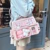 Прозрачная Ита-сумка большой емкости Милая Девочка Звезда Sac Femme Оригинал из Японии Bolsos De Mujer Сумки через плечо для женщин Bolso