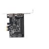 Serial ATA PCI Express Controller Adapter Card 2 Port PCIe To Serial ATA ESATA IDE Controller
