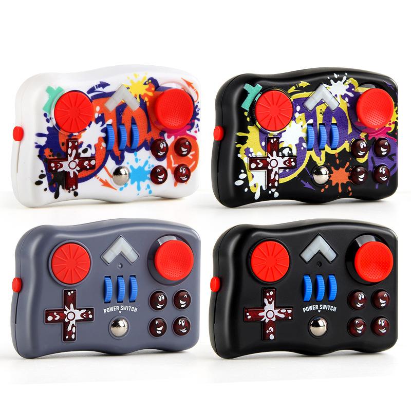 Декомпрессионная ладонь Кончик пальца Игровая ручка Ладонь Хомяк Моделирование Гонки Звук Заряд Звук Декомпрессионная игровая машина