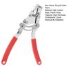 Professional Bicycle Brake Shifter Gear Cable Caliper with Plastic Grips High Carbon Steel Brake Gear Cutter Tension Puller Pliers