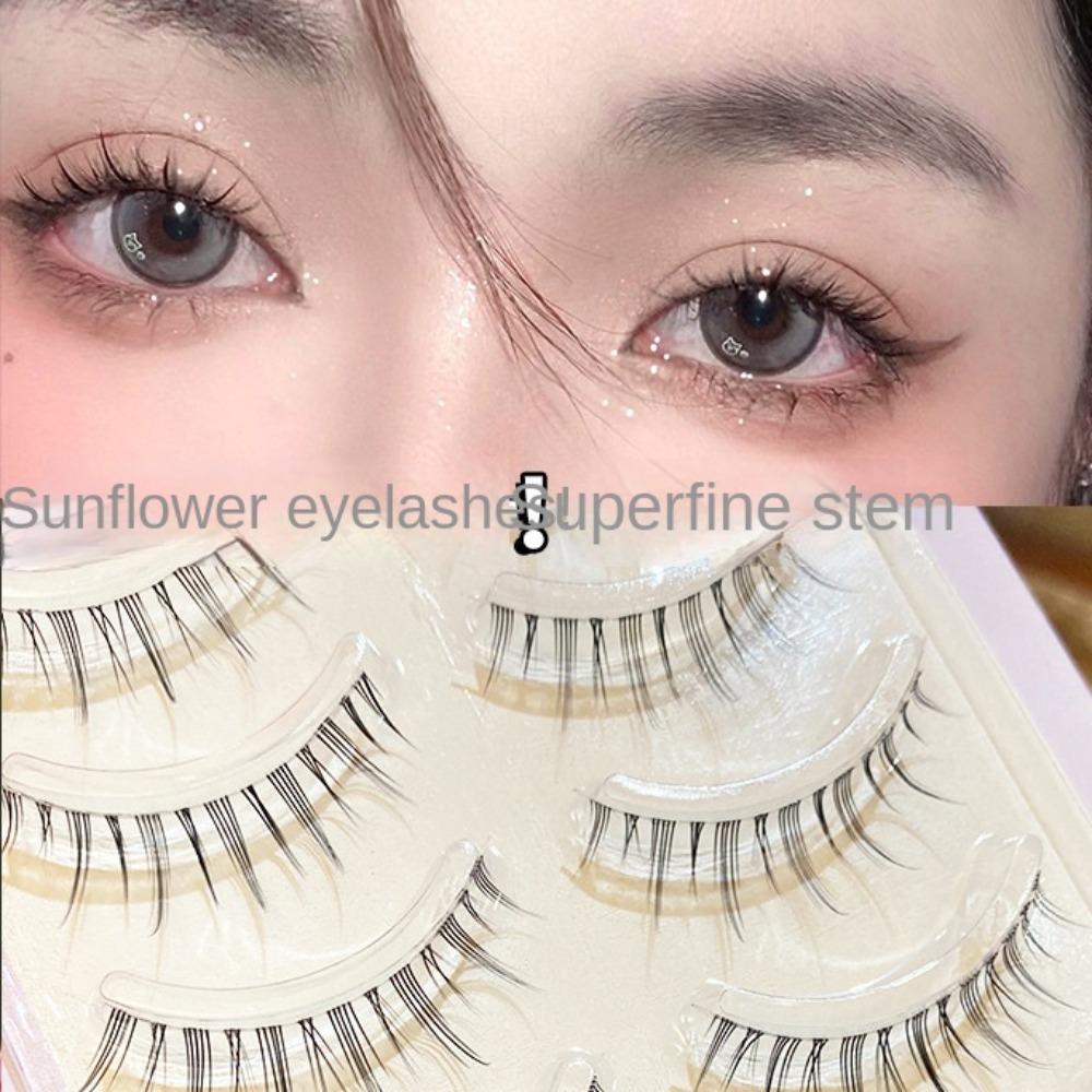 Наращивание ресниц Пушистые накладные ресницы Густые Толстые Завитые ресницы Наращивание ресниц