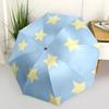 1pc Starry Sky Pattern Automatic Open/Close Umbrella, Portable Folding umbrella for Everyday Use yy250826088