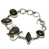 Labradorite Gemstone 925 Silver Plated Handmade Jewelry Bracelet 6-8"