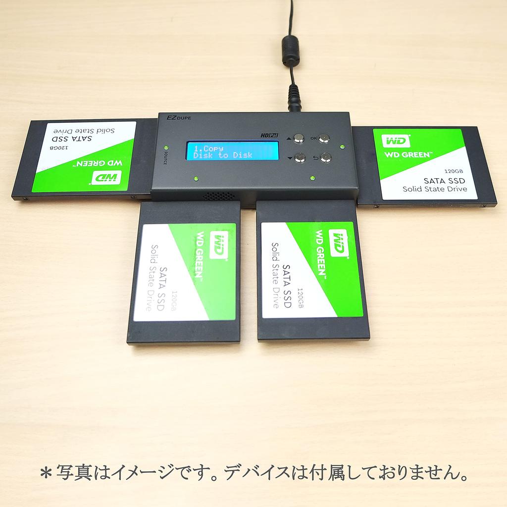 EZ DUPE HD Пал Дубликатор Совместимый с NIST и Изображением DoD Автономный Пропуск Ошибок [Оригинальный Продукт] 13 HDD/SSD 800-88 Совместимый, 300 МБ/с