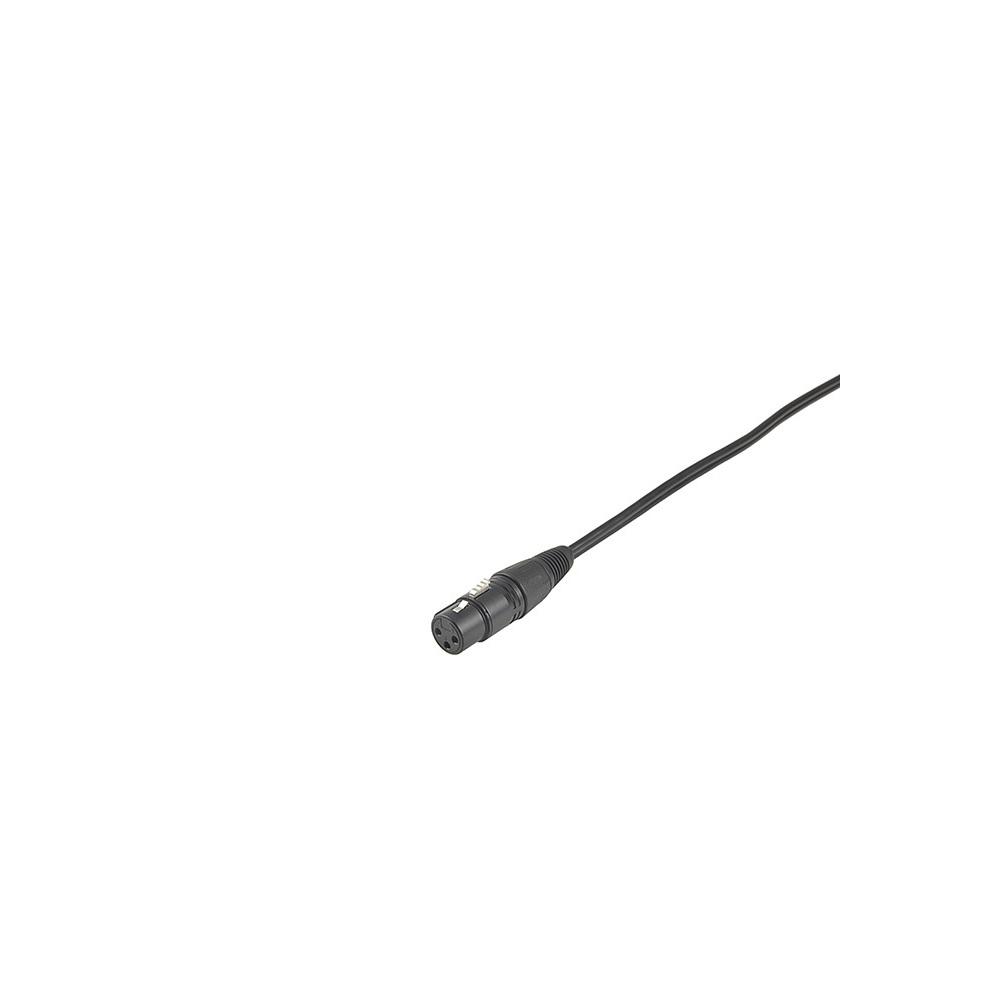 Черный XLR-разветвитель Y-типа, 3-контактный female на два 1/4" mono male, стерео, длина 1 м