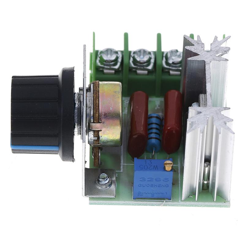 2000W Speed Controller Adjustable Scr Motor Speed Regulator Governor