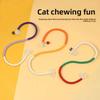 Игрушки-канаты для кошек для саморазвлечения и скуки, прорезыватели, канаты для жевания из плодов зоба, палочки-дразнилки для кошек, прочные новые игрушки для кошек