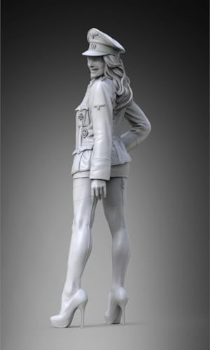 Royal Model 1/35 Военная пин-ап девушка Немецкий офицер Неокрашенный смоляной набор RM873