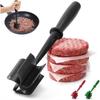 Premium Professional Heat Resistant 5 Curve Blades Nylon Tool Utensil Chopper Masher for Meat Potato Ground Beef Turkey Meat Non-Stick Cookware Safe