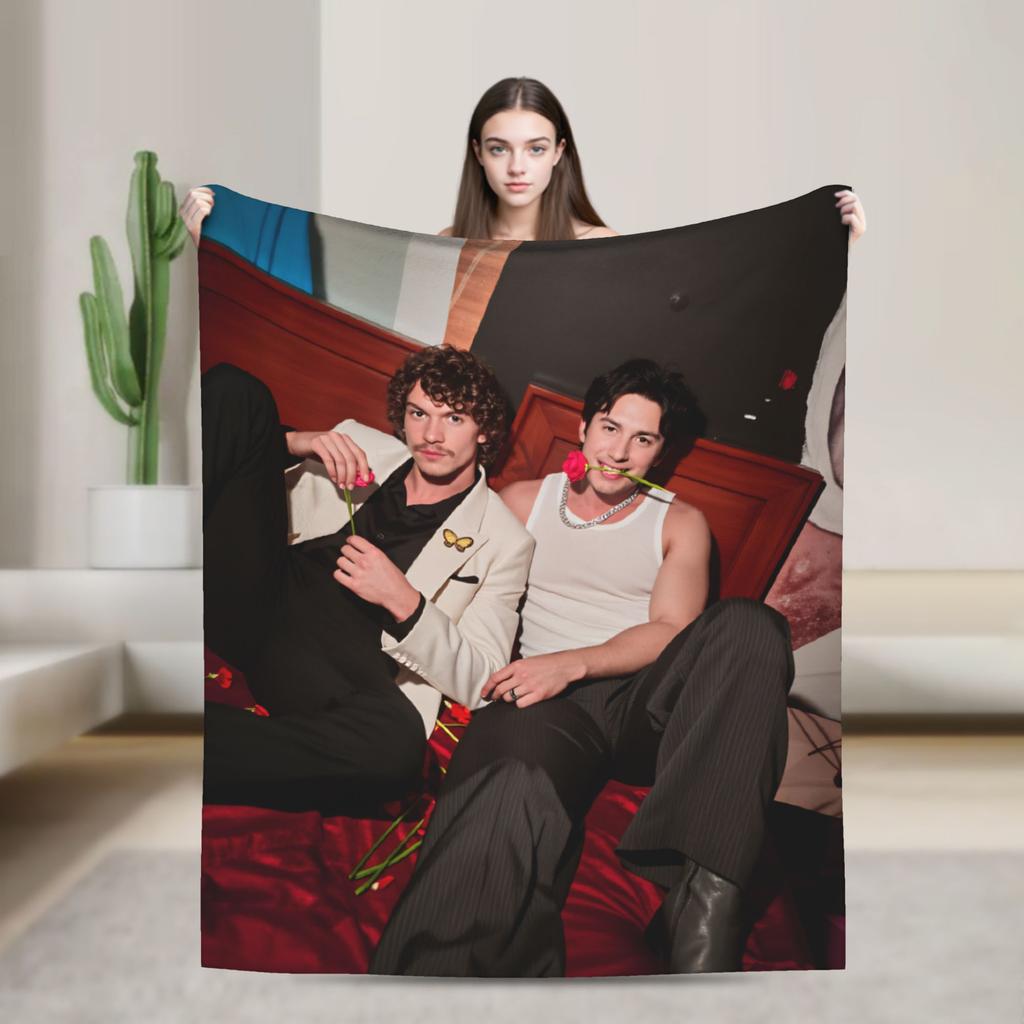 Heated Rivalry Flannel Blankets Warm Soft Throw Blanket for Living Room Travel Street Trend Bedspread Sofa Bed Cover