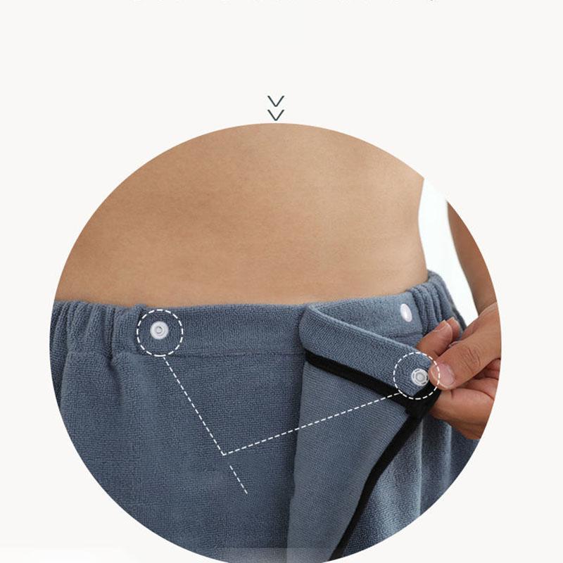 Банное полотенце больших размеров для взрослых и мужчин, обернутая банная юбка мягче, чем чистый хлопок, впитывающий халат