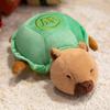 Creative Turtle Shaped Capybara Cartoon Detachable Plush Toy Pillow Gift For