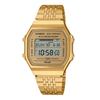 Vintage Digital Smartphone Link Gold Tone Stainless Steel Quartz ABL-100WEG-9A Unisex Watch