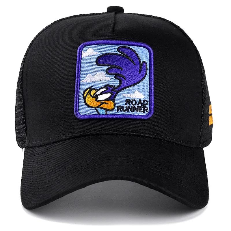 Новый бренд аниме BUNNY TAZ DUCK Snapback кепка хлопковая бейсболка для мужчин и женщин хип-хоп папа сетчатая кепка дальнобойщик
