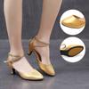 Dance Shoes 5.5CM Middle High Heel for Women Latin Dance Ladies Dancing Shoes