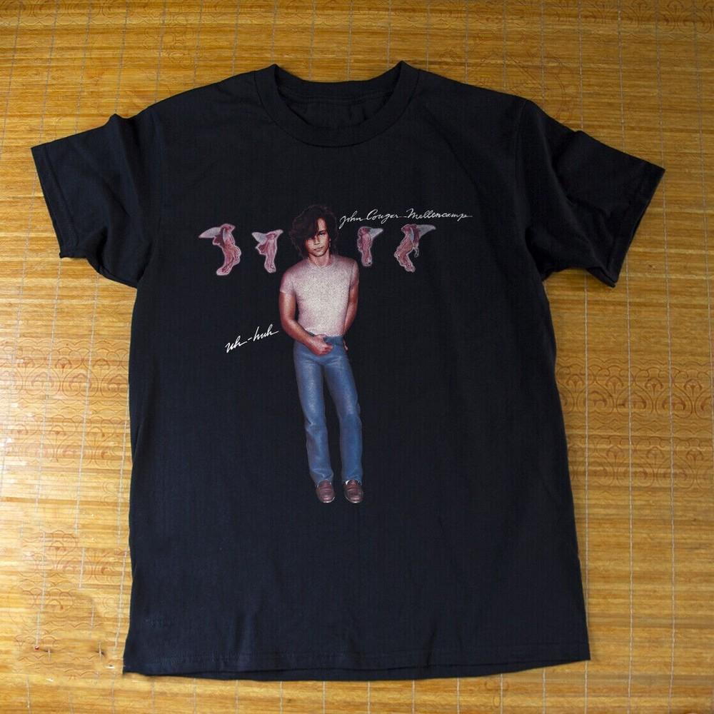 John Cougar Mellencamp Unisex Cotton Black All size Gift Family AG057 Unisex T-Shirt