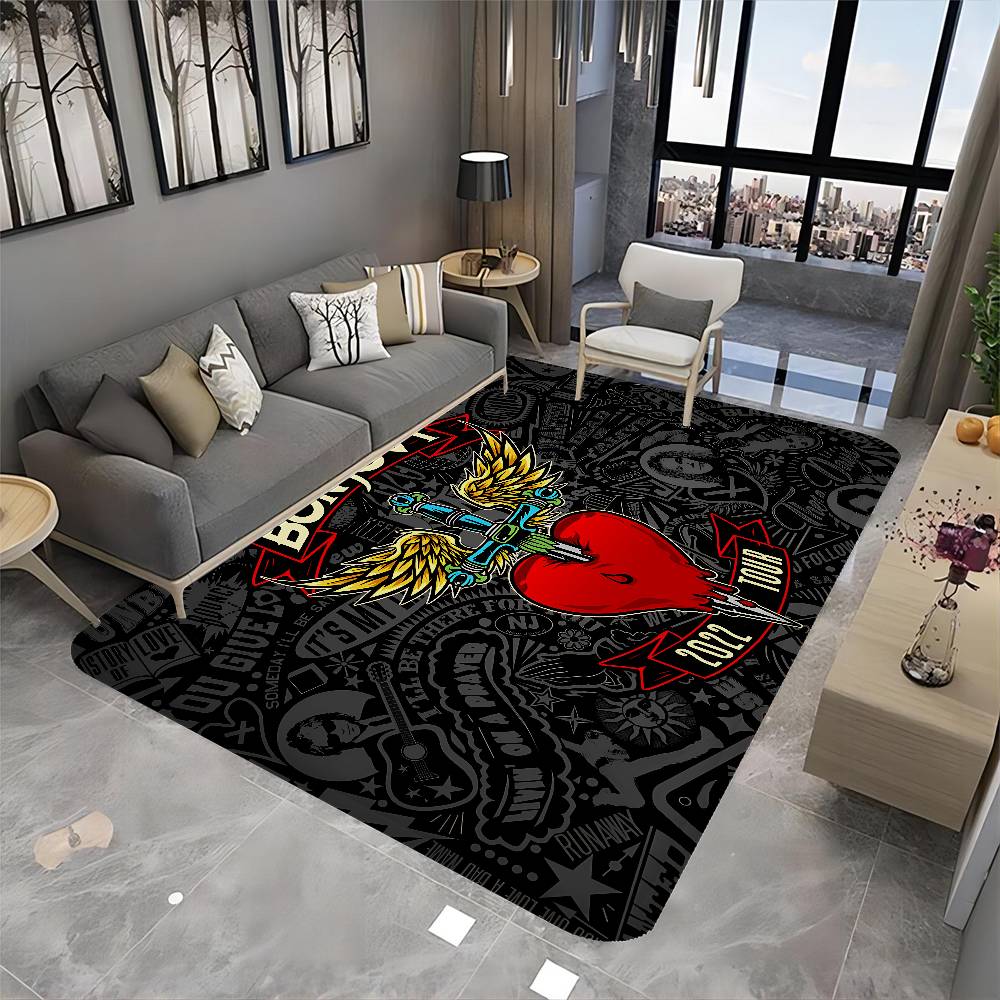 B-BonS J-Jovi Hallway Carpet Washable Non-Slip Living Room Sofa Chairs Area Mat Kitchen Doormat Area Rug