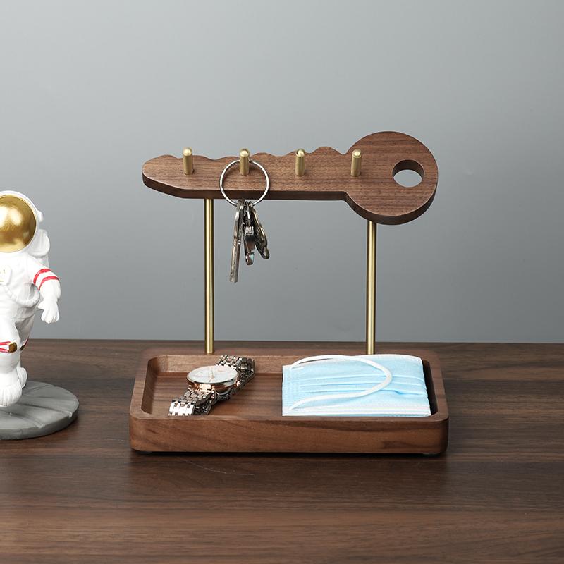 Деревянная входная дверь, стойка для хранения ключей, простая бытовая дверь, обувной шкаф, полка для хранения, креативная входная стойка, настольный крючок, артефакт