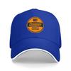 Cooper Official Apparel Black Baseball Cap with Orange Logo Design Classic Fit Adjustable Hat for Unisex and Women