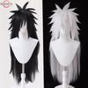 Uchiha Madara Cosplay Wigs Long Heat Resistant Synthetic Hair Game Anime Wigs + Wig Cap