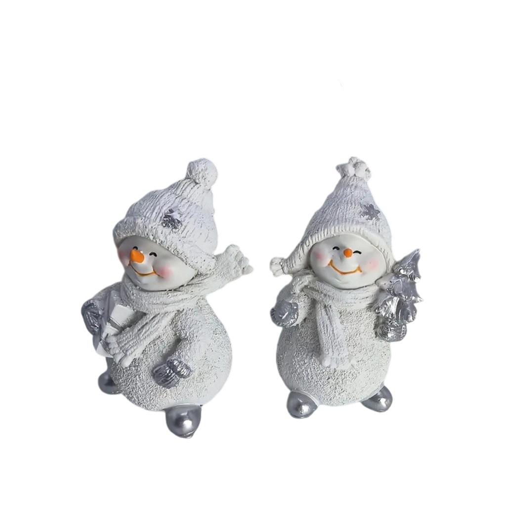 Рождественские снеговики, смоляные украшения - идеальный выбор для украшения дома