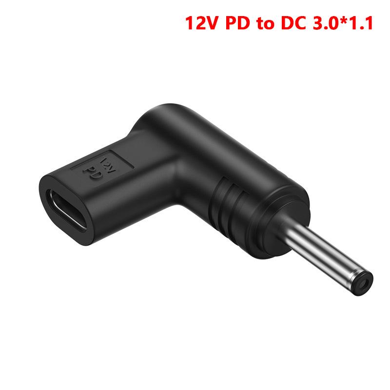 Usb C Pd в DC разъем питания универсальный 5/9/12 В тип C в DC разъем зарядный адаптер конвертер для маршрутизатора планшета мини вентилятор