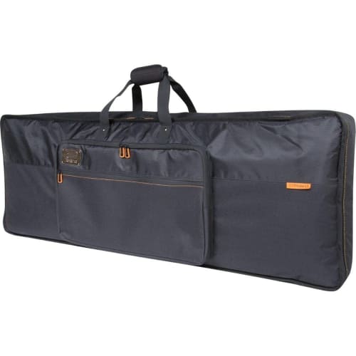 Roland CB-B61 Keyboard Bag for 61-Key Synthesizers, Features Two Pockets (Large and Small), Soft Fleece Interior, and Backpack Straps for Carrying On