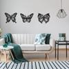 New Metal Butterfly Hollow Wall Decoration - Creative Iron Ornament | Stylish Home & Outdoor Pendant Art | Elegant Metal Craft