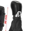 Skoda Octavia III 2012- gear shift knob + gaiter with frame ECO LEATHER 5 SPEED
