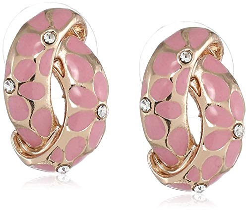 Подарочные украшения на День Святого Валентина : Комбинированные серьги-гвоздики Estele для женщин и девочек (БЕЛЫЙ,ЗЕЛЕНЫЙ,РОЗОВЫЙ), один размер, многоцветный