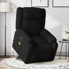 VidaXL Reclining Massage Armchair Black Fabric 3205216