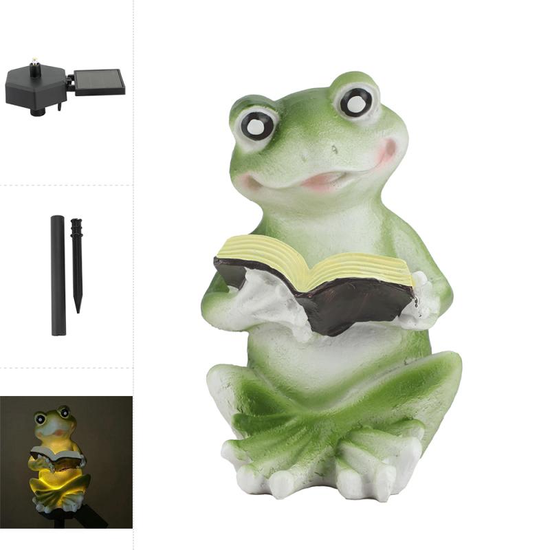 Солнечные светодиодные садовые колышки в виде совы Реалистичный уличный светильник Солнечный светодиодный светильник Уличный садовый декоративный светильник Водонепроницаемые солнечные светильники