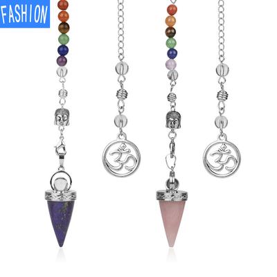 Ювелирные изделия, ожерелье с чакрой и аурой, подвеска с аметистом Lingdang, универсальные украшения для йоги для мужчин и женщин