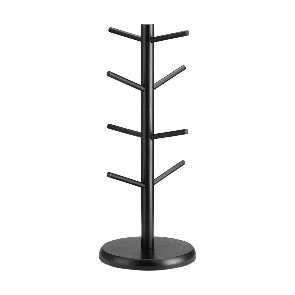 Multi Layer Wooden Cup Holder, Rotating Cup Storage Rack, Storage Rack