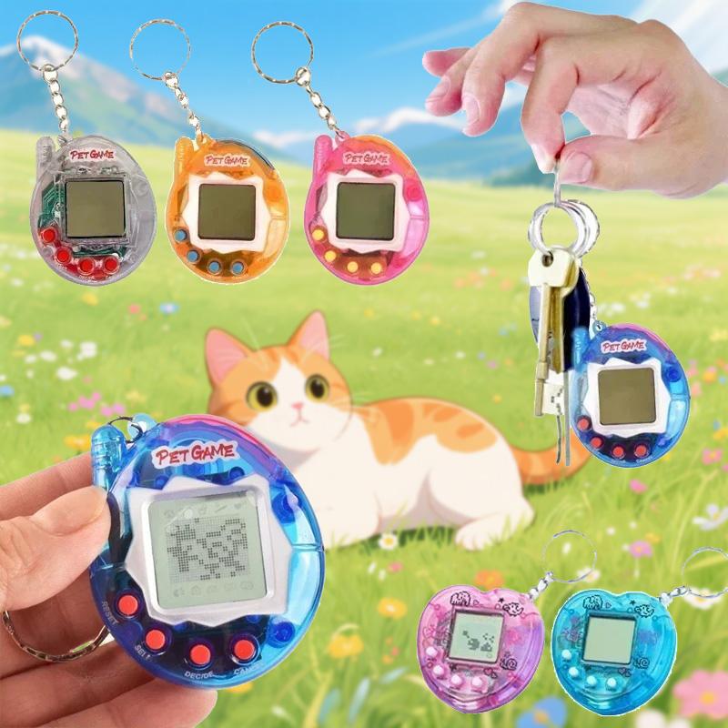 Interactive 3D Virtual Pet Toy Retro Handheld Virtual Pet Game In One Virtual Cyber Digital Nostalgic Funny Toy Pixel Funny Play